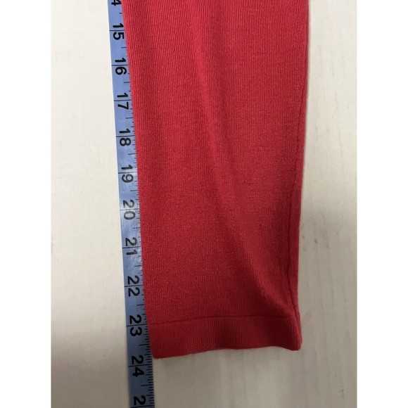 Susan Graver Pink Knit Open Front Cardigan Sweater S Cozy Soft Flowy Classy Chic - Picture 6 of 10